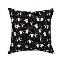 Merry Penguins (Black)