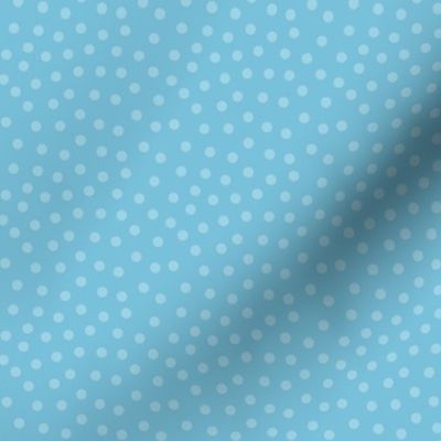 mitten dots sky blue