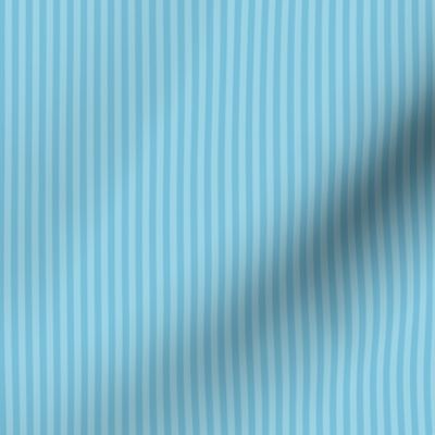 skinny mitten stripes - sky blue