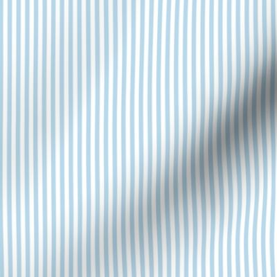 skinny mitten stripes - icy blue