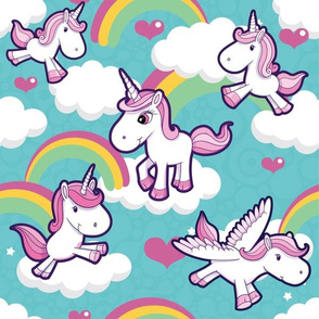 unicorns & rainbows