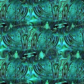 Egyptian Swirls (Mirrored)
