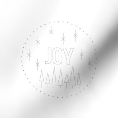 Joy Embroidery Pattern