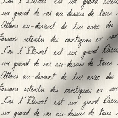 Grand French Script
