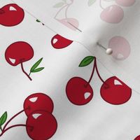 Cherries red x white