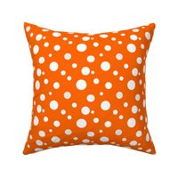 orange polka