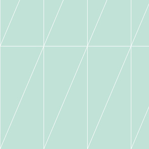 Mint Triangle Pattern by Friztin