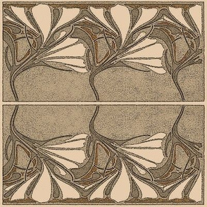 Sepia Deco Border 2