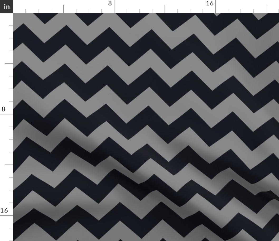 Chevrons Black & Gray