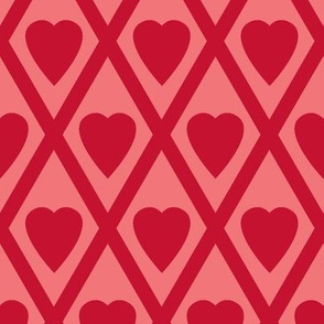 Valentina's Hearts in Red
