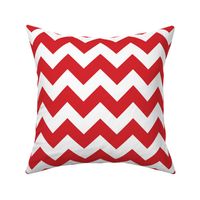 Chevrons Red and White