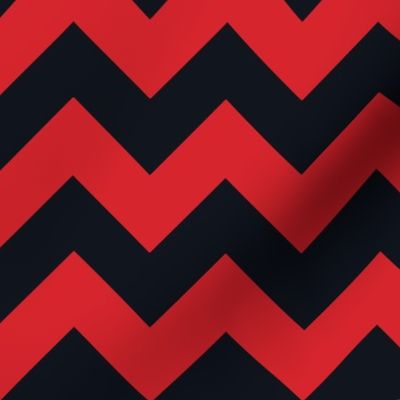 Chevrons Red and Black