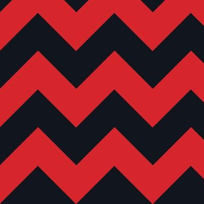 Chevrons Red and Black