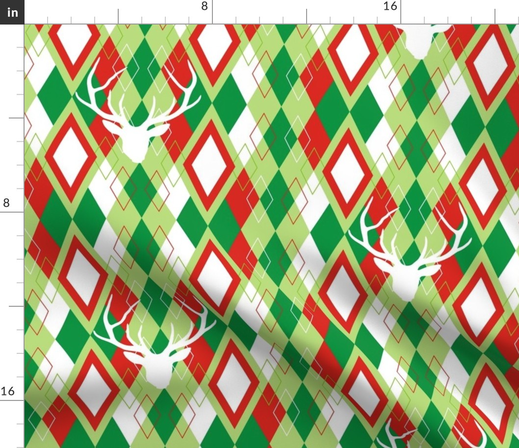 Reindeer Argyle