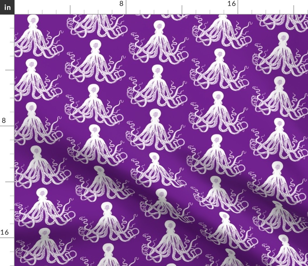 Purple Kraken Octopus pattern