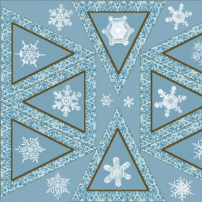 Snow flake Pennant