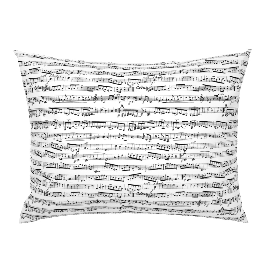 Black and white Music Notes