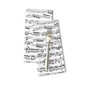 Black and white Music Notes