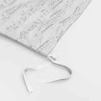 Black and white Music Notes