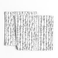 Black and white Music Notes