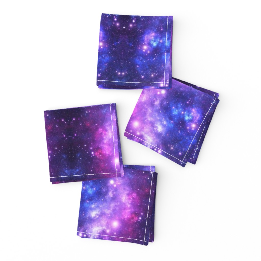 Purple Space Stars (small print)