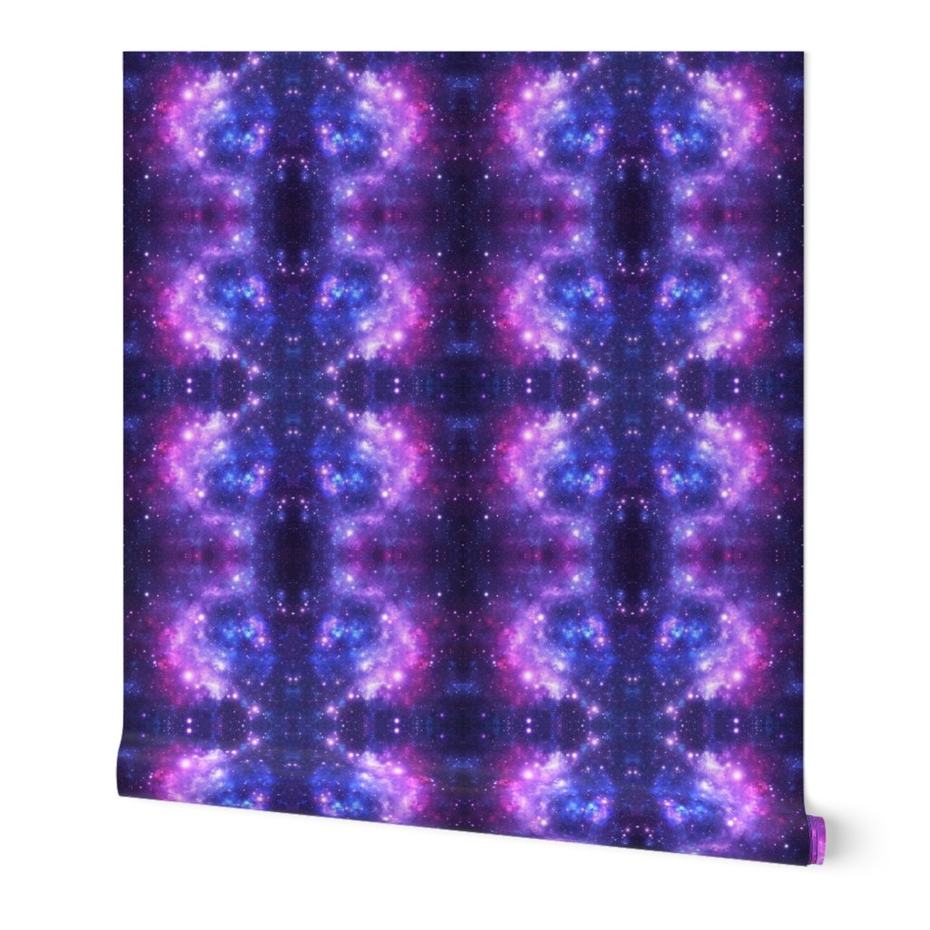 Purple Space Stars (small print)