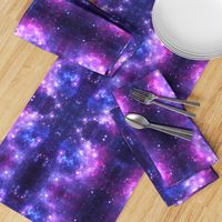 Purple Space Stars (small print)