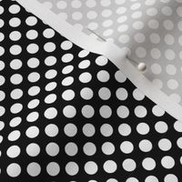 Polka Dots black x white