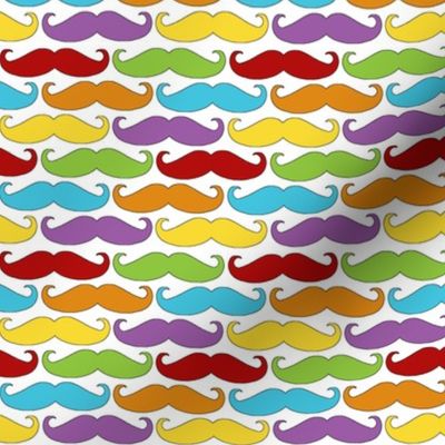 Mustache Rainbow