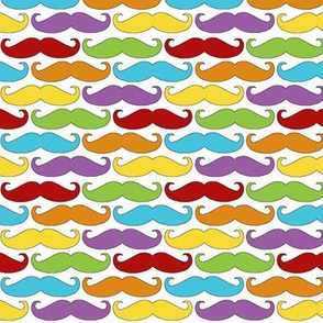 Mustache Rainbow