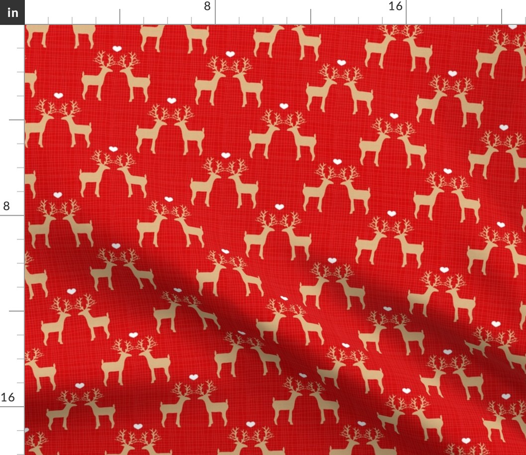 I Love You, Deer (Red)