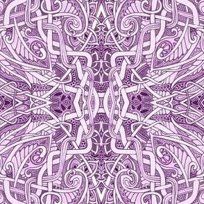 Twisted Lavender Batik Universe