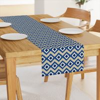 Ikat in Natural and Indigo