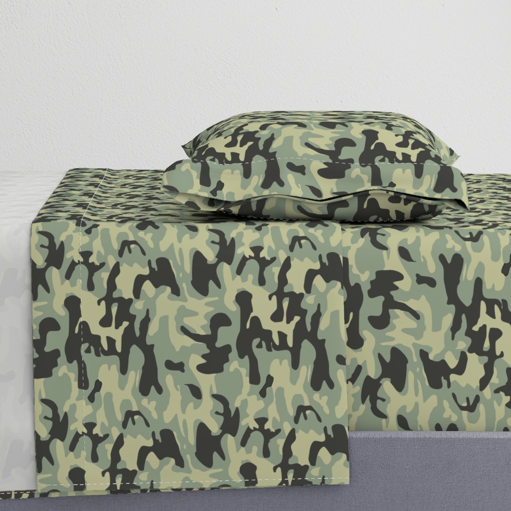 Green Camo Pattern