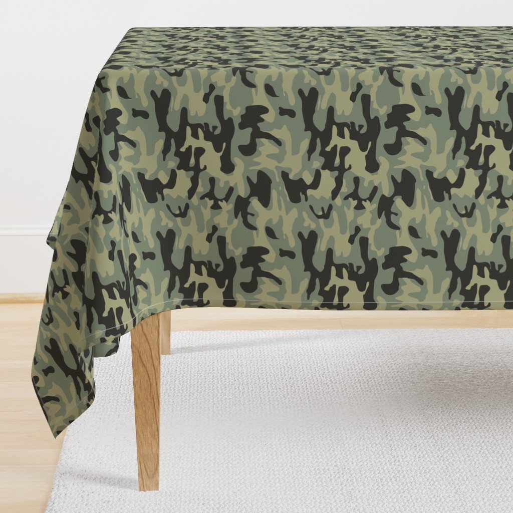 Green Camo Pattern