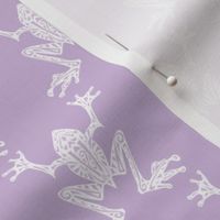 Fabulous Frogs - Lovely Lilac (small-scale version)