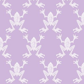 Fabulous Frogs - Lovely Lilac (small-scale version)