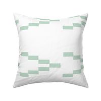 Ikat Arrows - Emerald on White