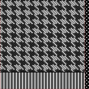 Houndstooth Shopping Bag - Cut'N'Sew