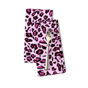 Pink Leopard print pattern