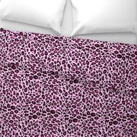 Pink Leopard print pattern