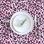 Pink Leopard print pattern