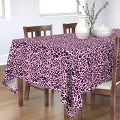 Pink Leopard print pattern