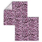 Pink Leopard print pattern