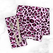 Pink Leopard print pattern