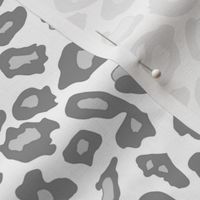 Grey Leopard Print pattern
