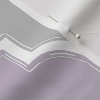 Lavender and Gray Flourish 