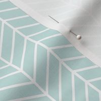 Mint Arrow Feather pattern