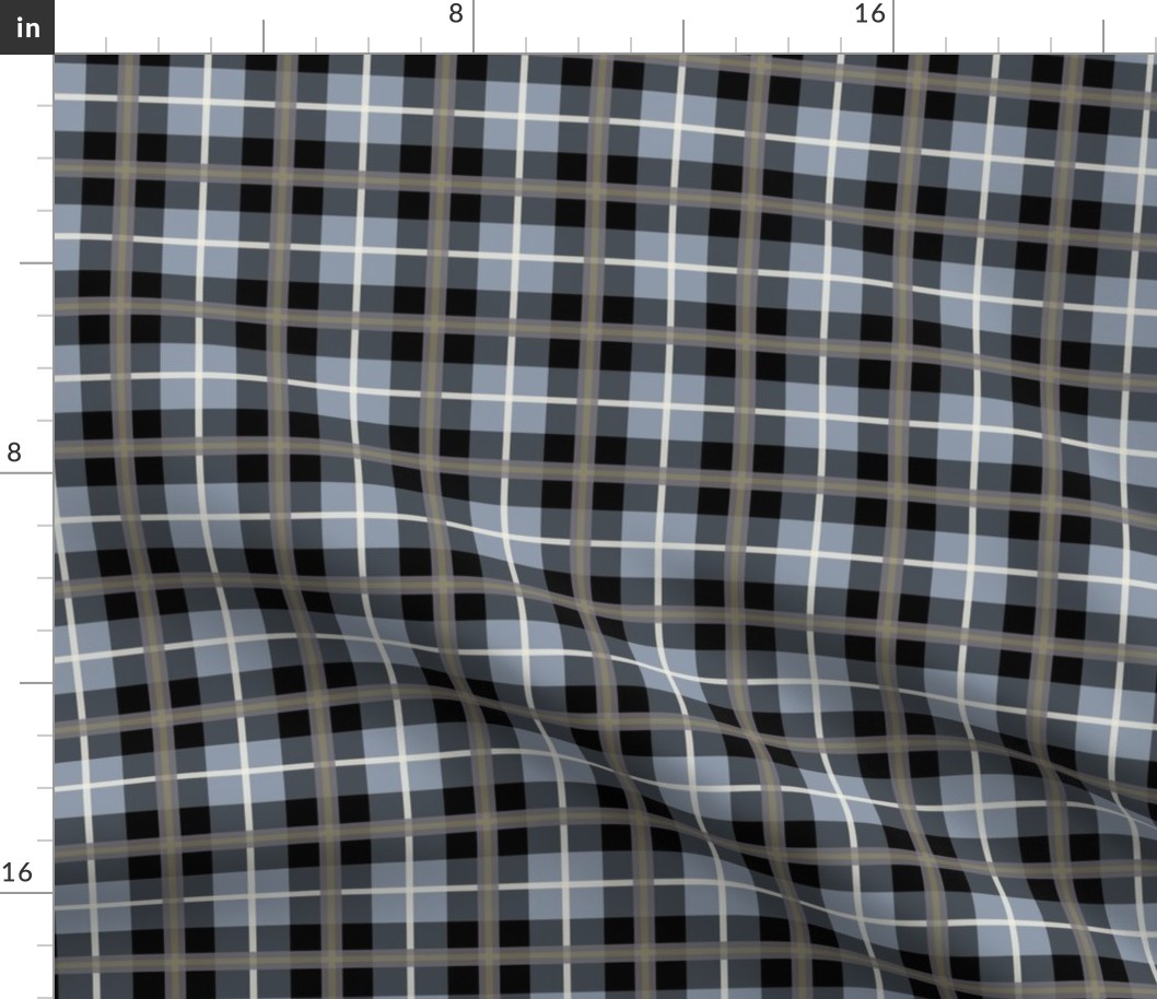 Nenuphar Tartan Dark