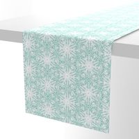 wrap_paper_crocus_snowflake_white_sea_green